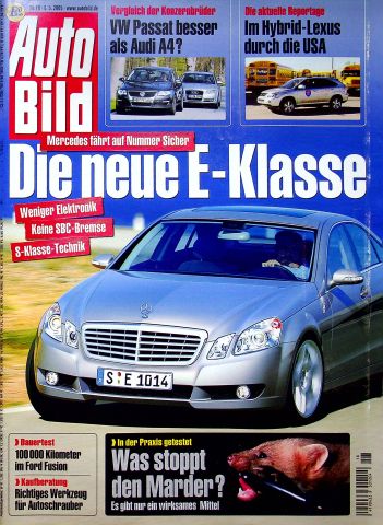 Deckblatt Auto Bild (18/2005)